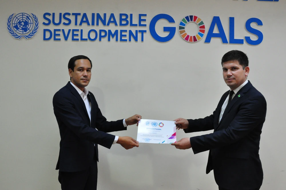 CONSECUTIVE TRAINING SESSIONS ON SUSTAINABLE DEVELOPMENT GOALS HAVE BEEN HELD AT A HIGH ORGANISATIONAL LEVEL