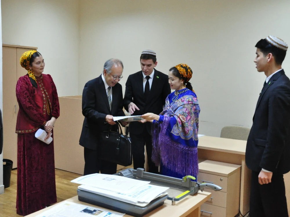 Meeting devoted to the development of mutual relations between Turkmenistan and Japan