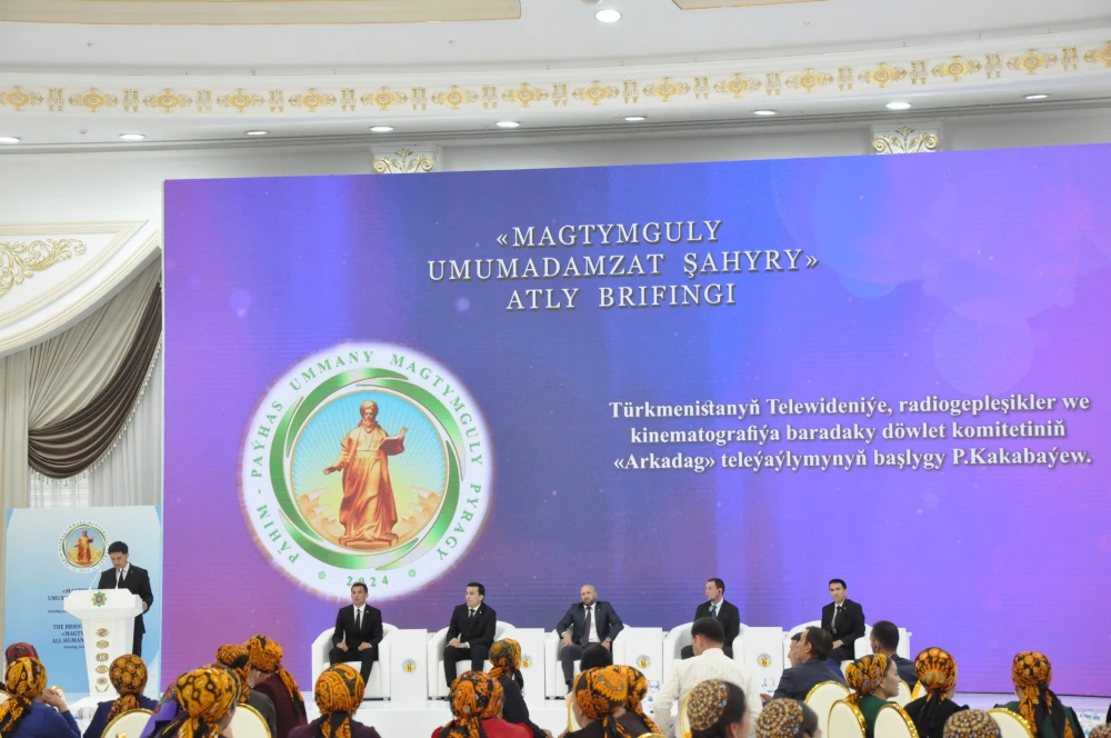 Magtymguly – umumadamzat şahyry (oýlanma) surady