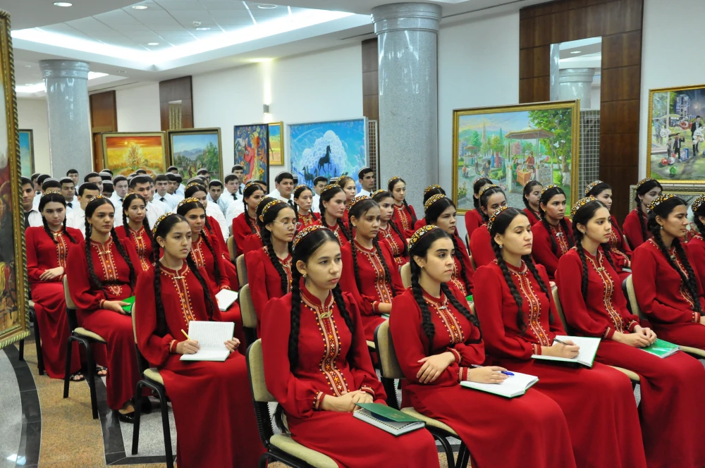 A MEETING TITLED "PATRIOTIC EDUCATION - A SOURCE OF FORMING PERFECT PERSONALITIES”