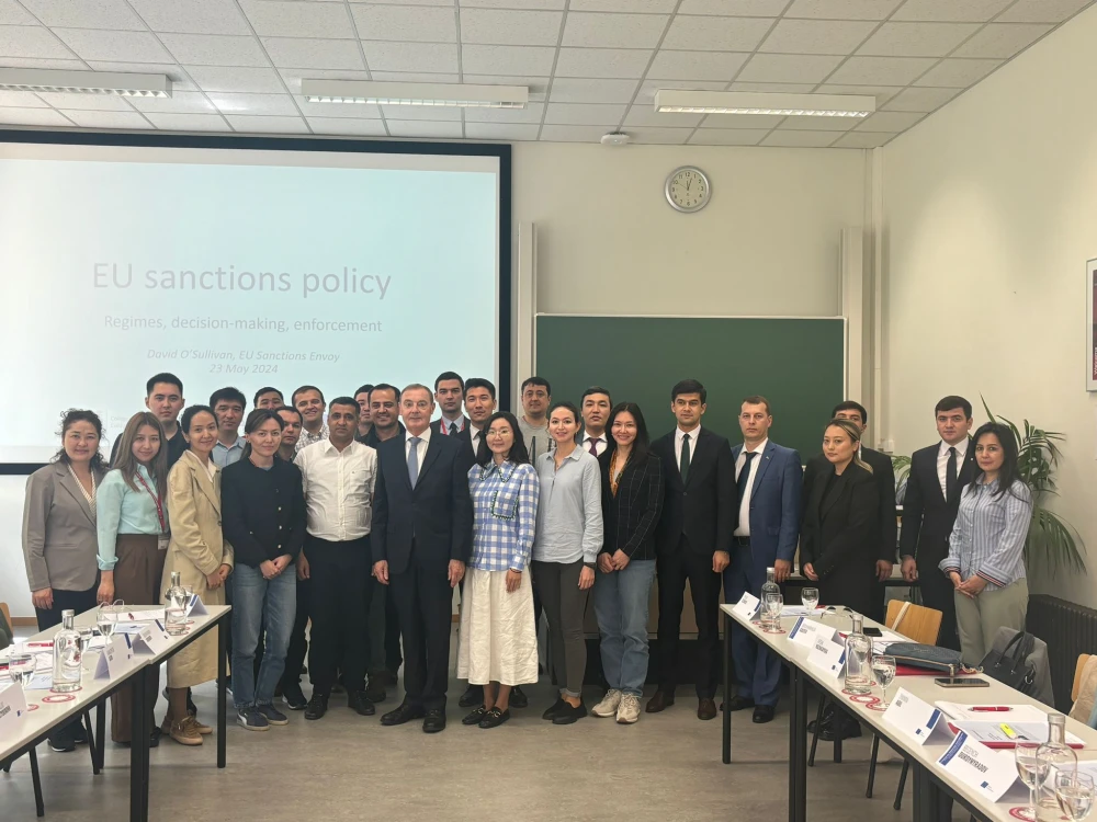 Delegates from Turkmenistan participated in the training on the EU foreign policy