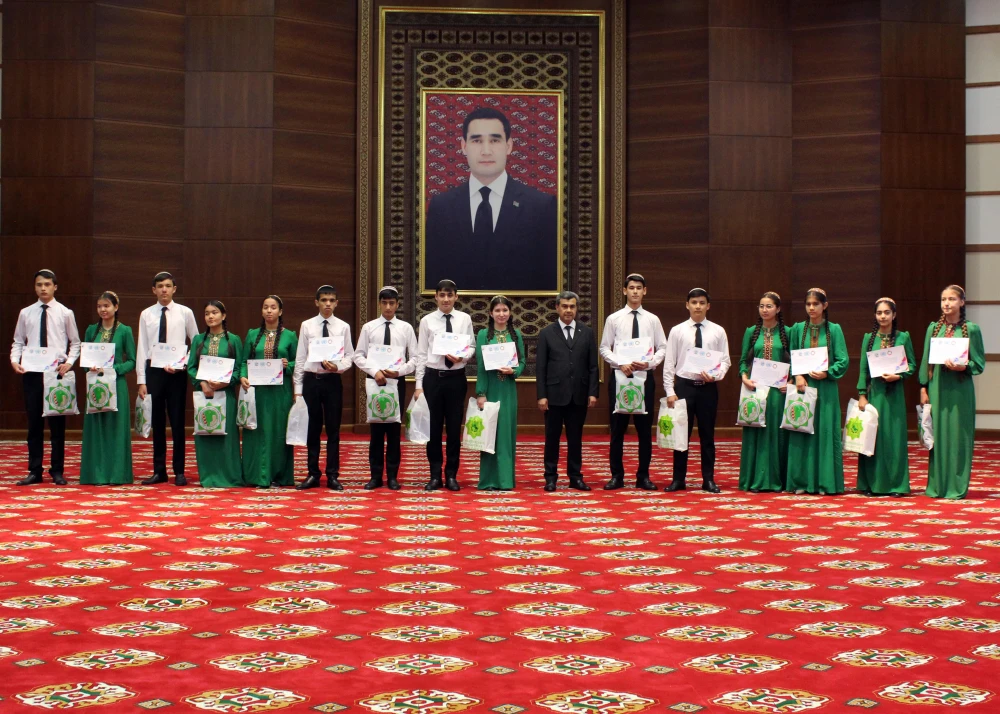 Talented Youth have been Awarded at the Institute of International Relations of the Ministry of Foreign Affairs of Turkmenistan