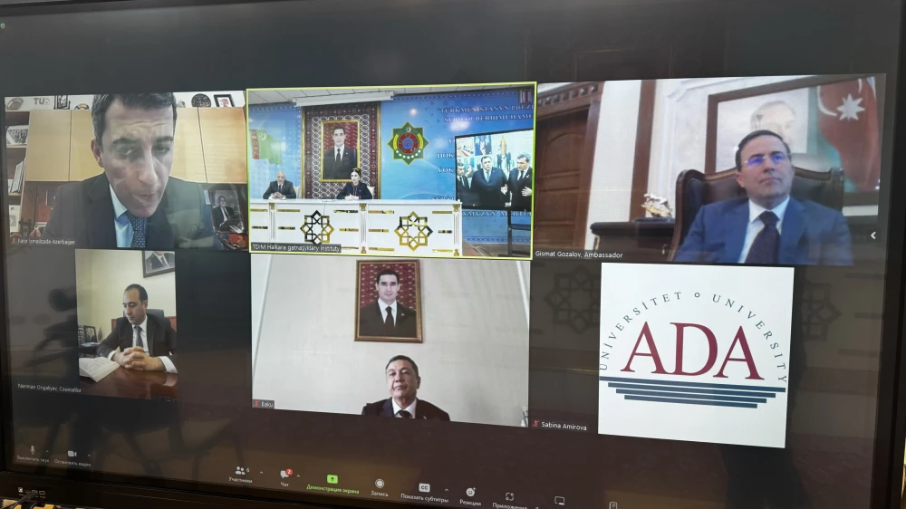 ONLINE MEETING DEDICATED TO  EDUCATIONAL  COOPERATION BETWEEN  THE TWO INSTITUTIONS