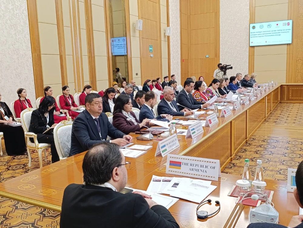 GENDER DEŇLIGI MESELESI BOÝUNÇA PARLAMENTARA  DIALOGY GEÇIRILDI