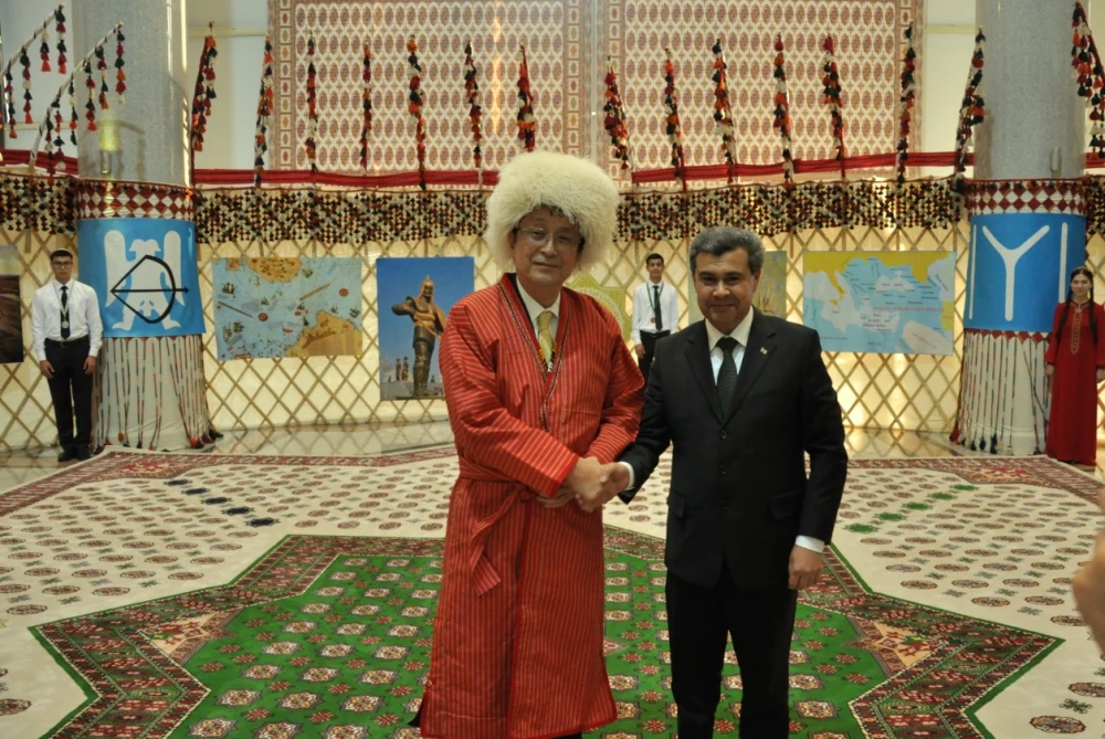 Productive negotiations with the delegation from the land of the rising Sun at the Alma Mater of Turkmen Diplomacy