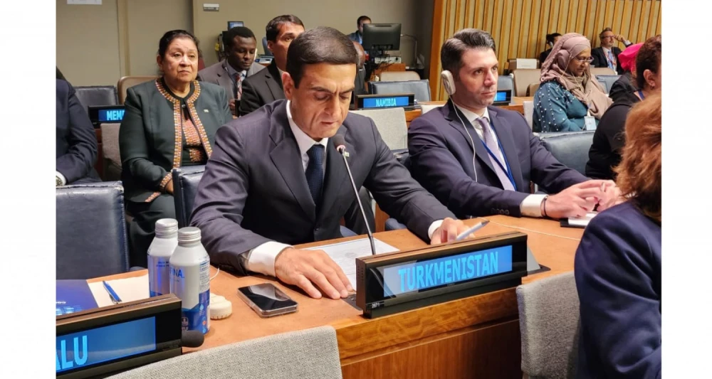 Deputy Foreign Minister of Turkmenistan Vepa Hajiyev visited the UN Headquarters in New York to participate in the events of the High-Level Counter-Terrorism Week