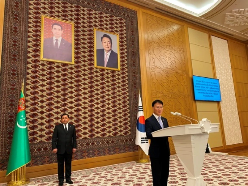 The National Foundation Day of Korea was celebrated in Ashgabat